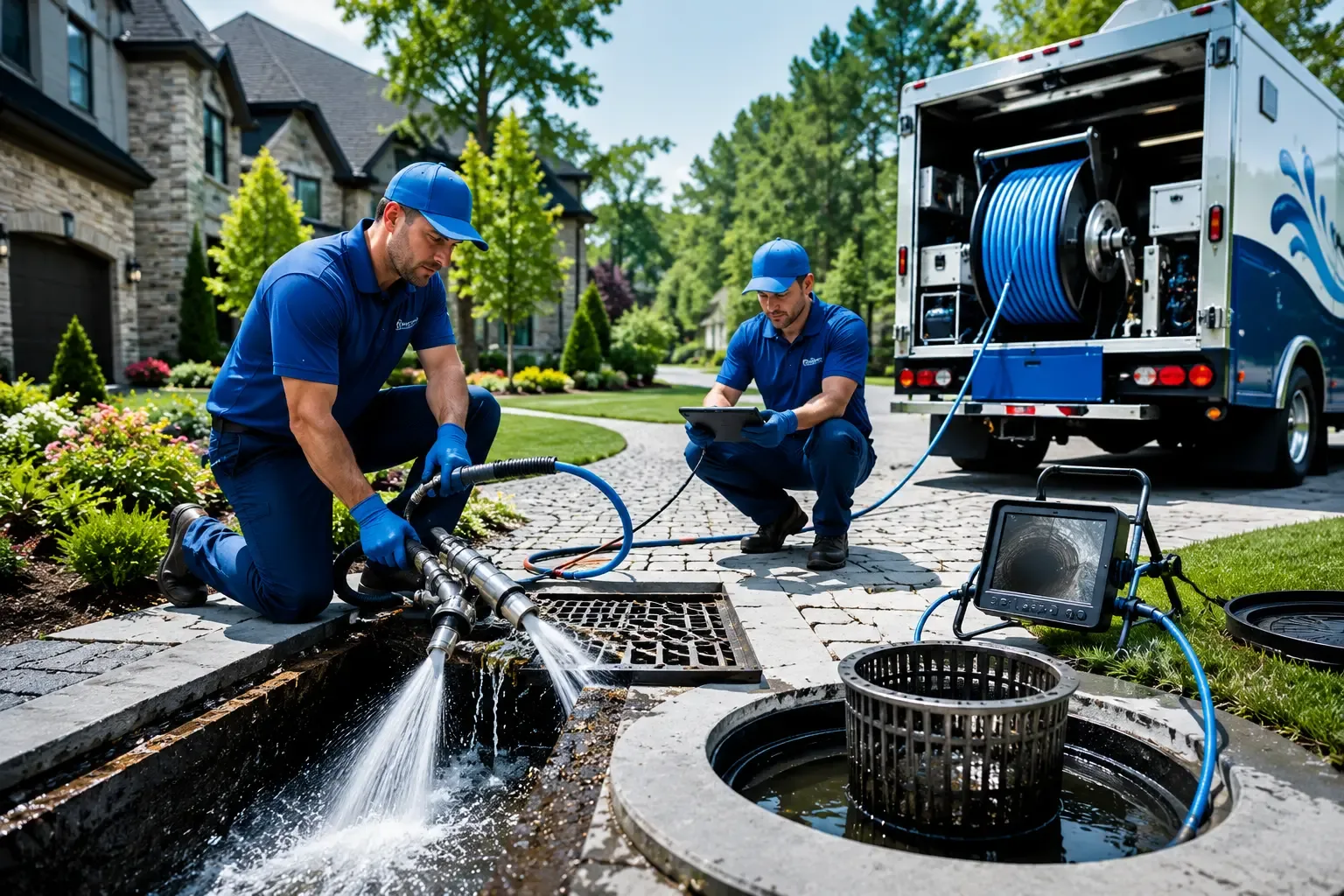 Local outdoor drain cleaning professionals in Martindale, TX